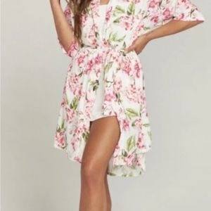 Show me your Mumu Brie GardenofBlooms, floral women front tie robe one size new